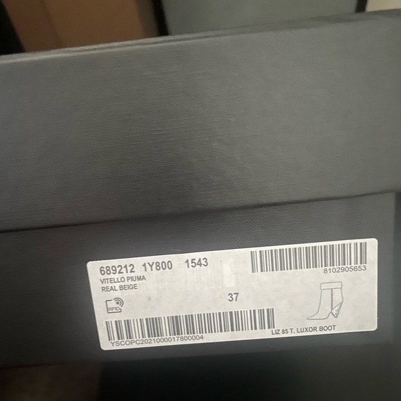 Cream YSL boot - Picture 5 of 5